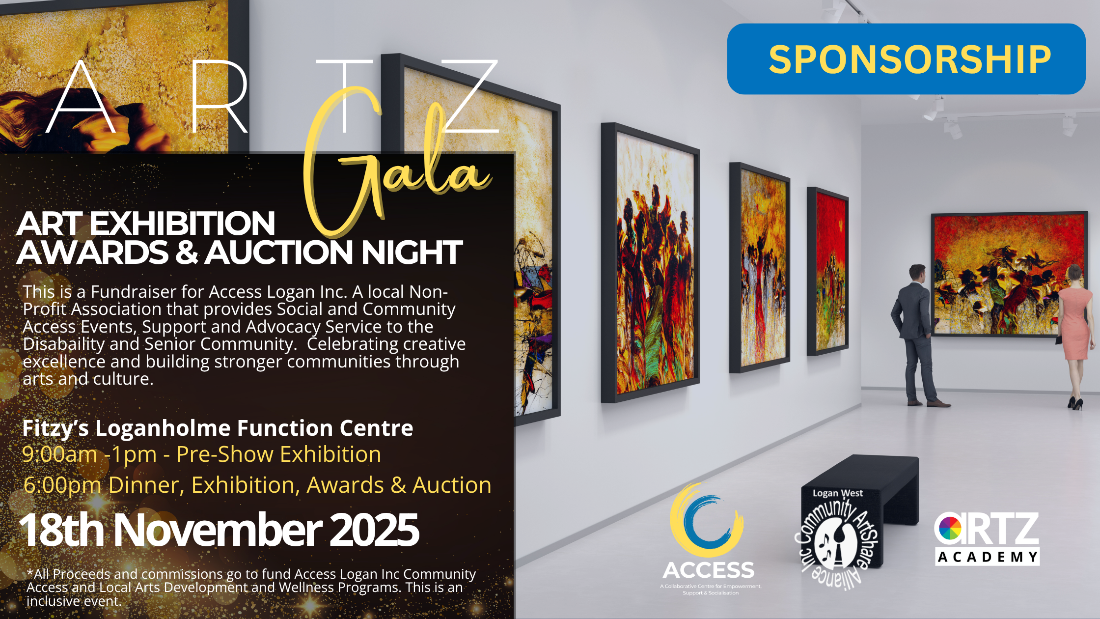 Artz Gala Sponsorship