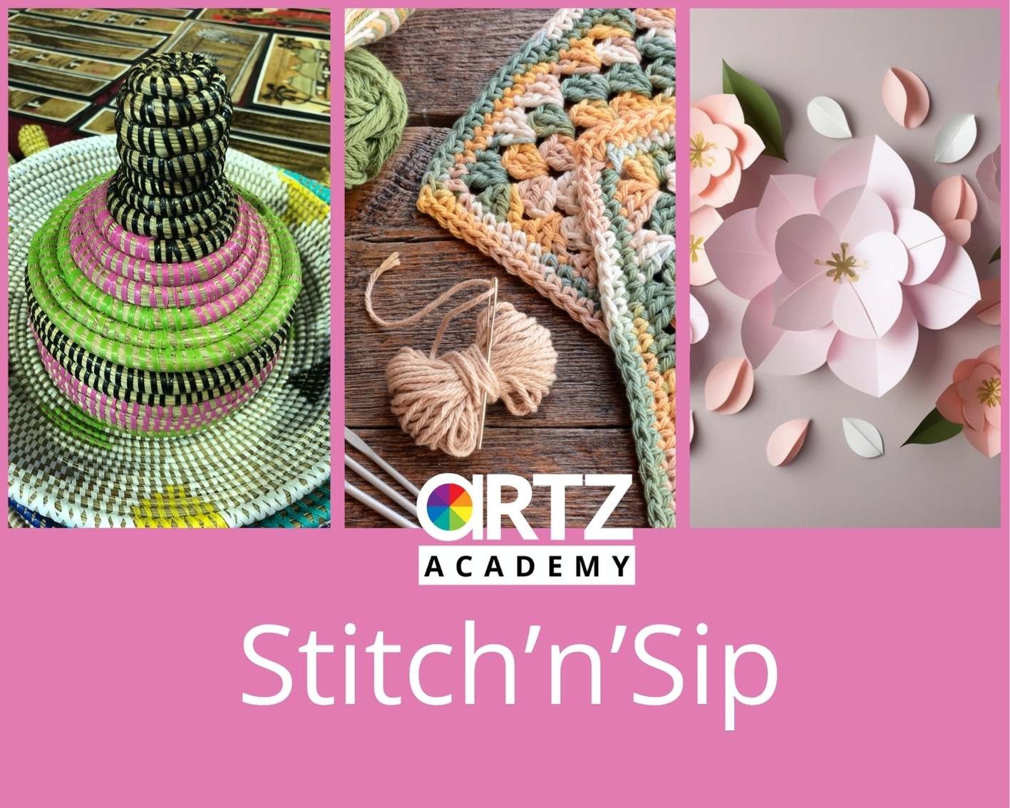 Stitch'n'sip - Handcrafts Social Group - Mandalas