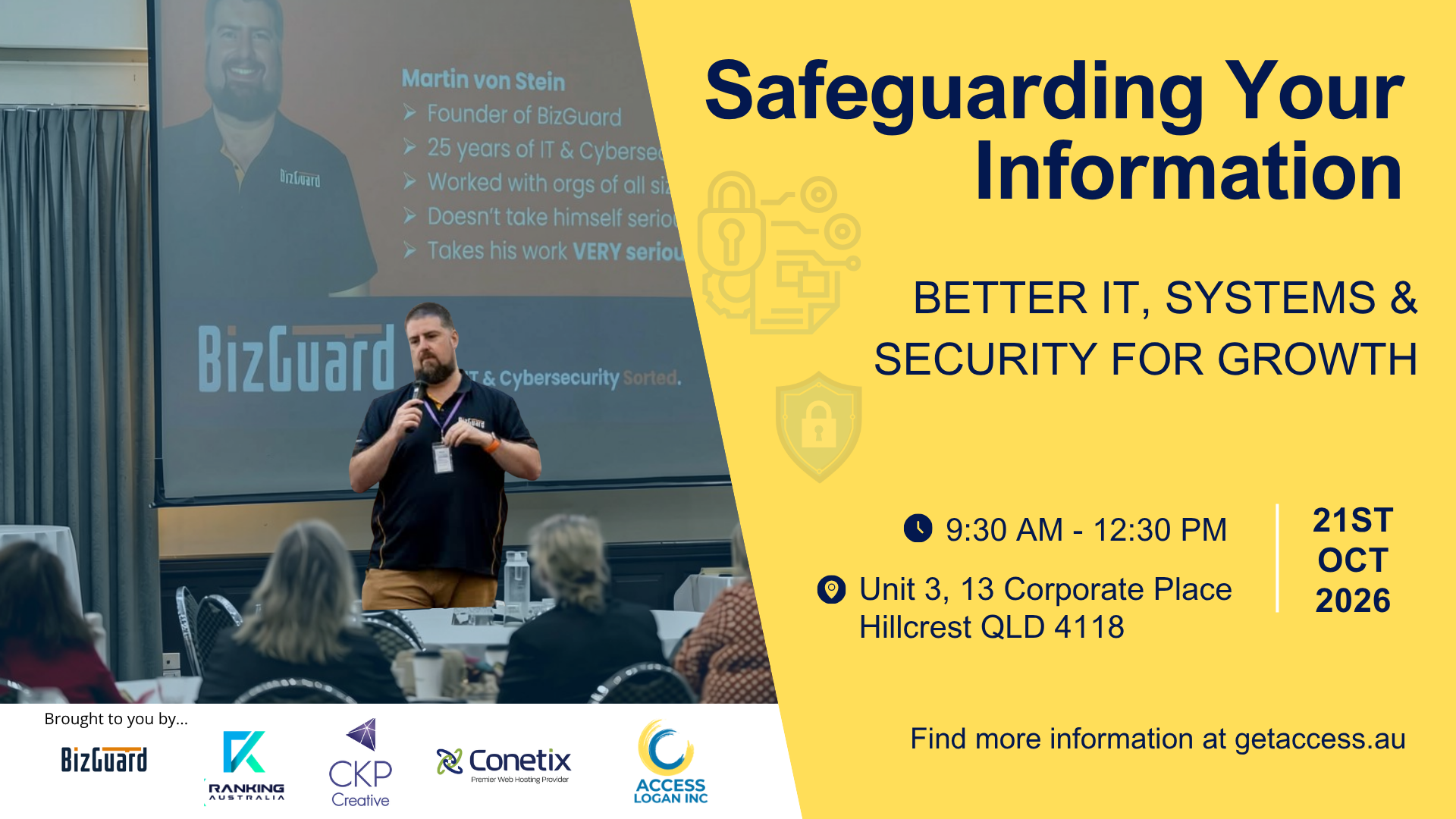 Safeguarding Your Information - Better IT, Systems & Security for Growth