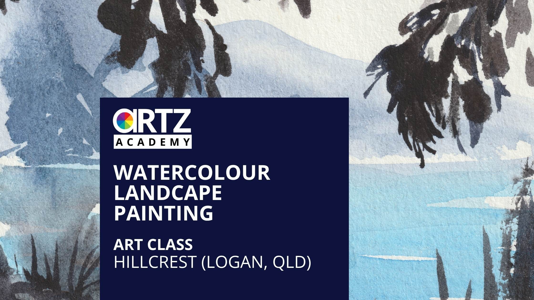 Artz Socialites - 21 Aug - Watercolour Landscape Painting