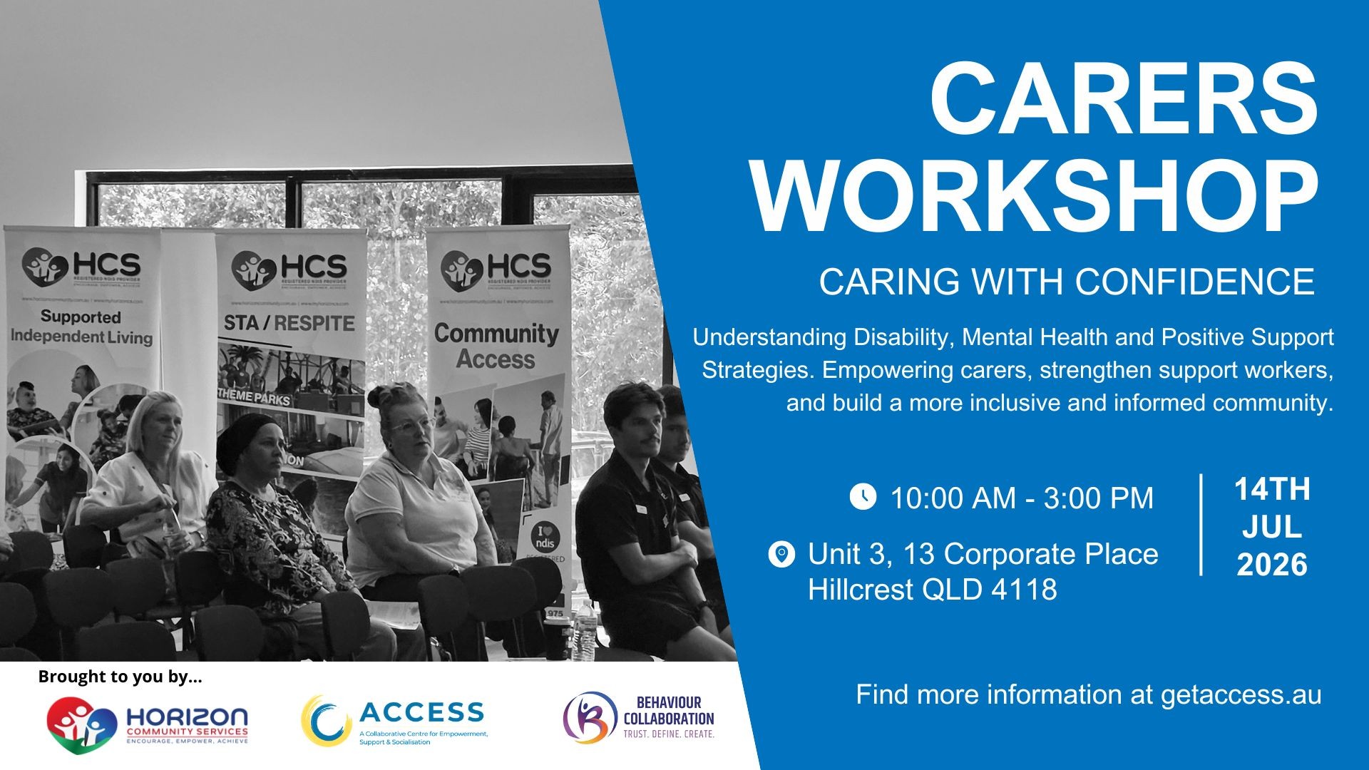 NDIS Carers Workshop: Demistifying the Changes to the NDIS