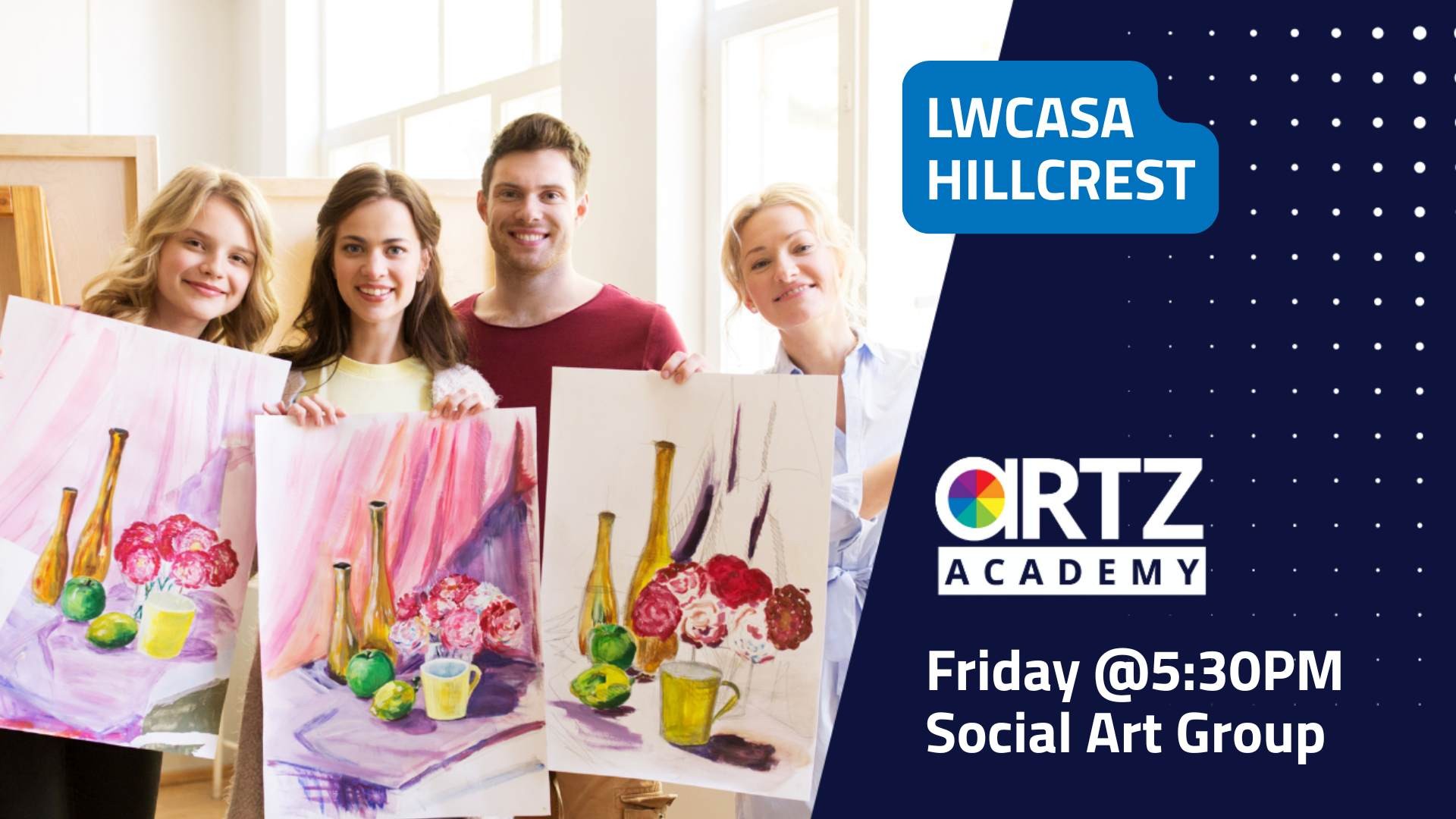 Friday Night 5:30pm - Social Art Group